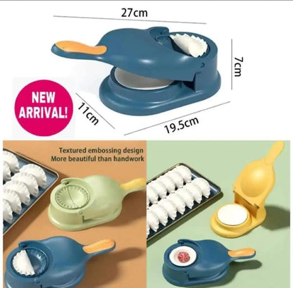 2-in-1 Manual Dumpling Maker Samosa Mold