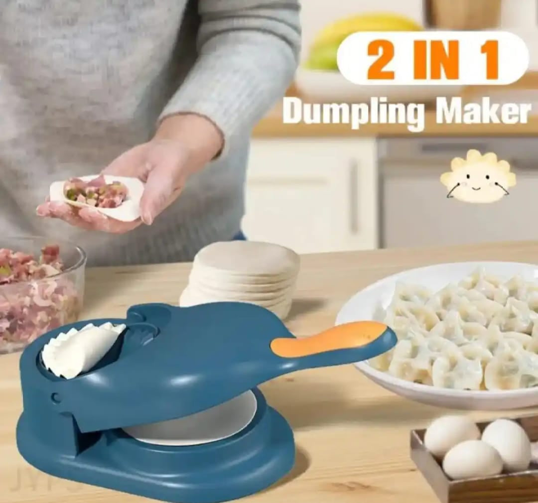 2-in-1 Manual Dumpling Maker Samosa Mold