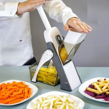 Vegetable and Potato Cutter 8 in 1 Vegetable Slicer by ONCE FOR ALL Food Chopper