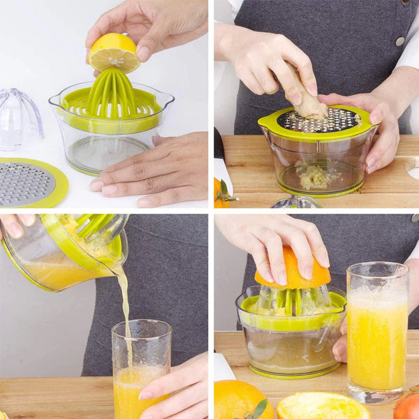 4 In1 Manual Squeezer Citrus Juicer